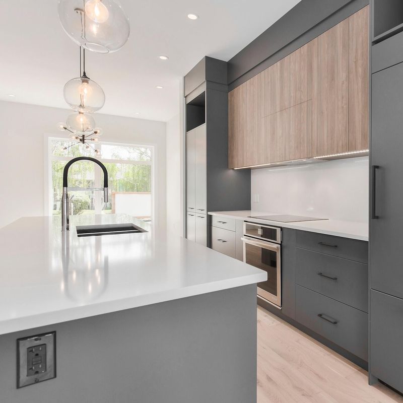 Melamine Board Corner Revolving Pull Out Small Black Basket Cabinet for Modular Kitchens