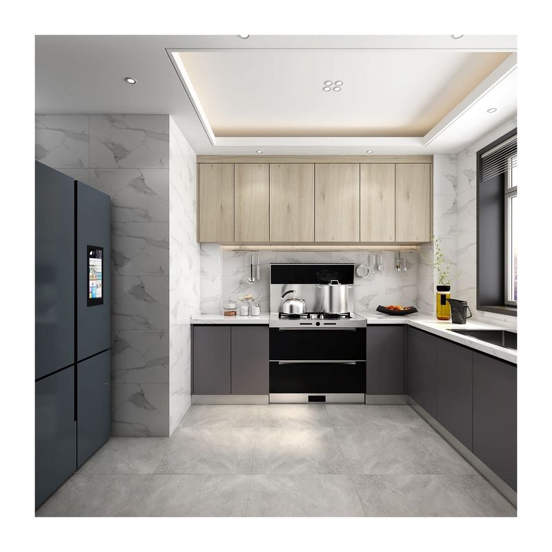 Highly ODM/OEM Modern Design Waterproof Wall Hanging Cabinet Set for Kitchen Furniture