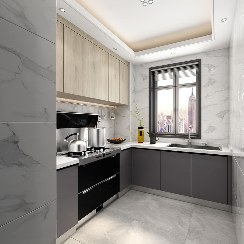 Highly ODM/OEM Modern Design Waterproof Wall Hanging Cabinet Set for Kitchen Furniture