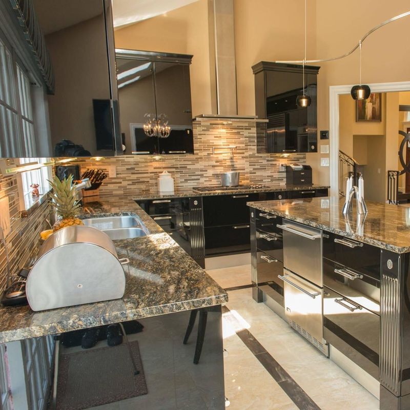 High Gloss Lacquer Plywood Carcass Full Modern Kitchen Cabinet A Must-Have for Your Hom