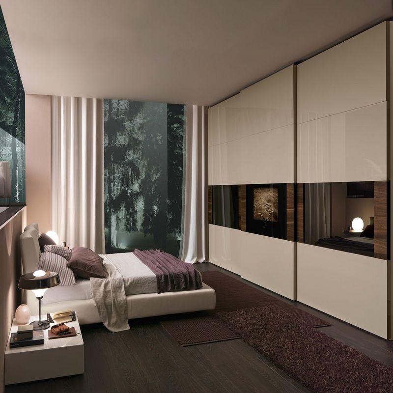 Modern Style Sliding Door Wardrobe for High End Bedroom 2023 Design Customizable