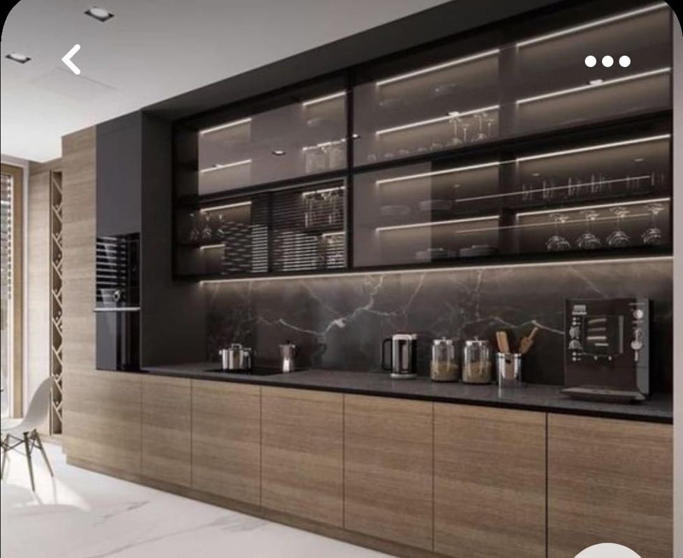 Affordable Modular Kitchen Cabinets with Melamine Board and Blum Hardware in Sri Lanka