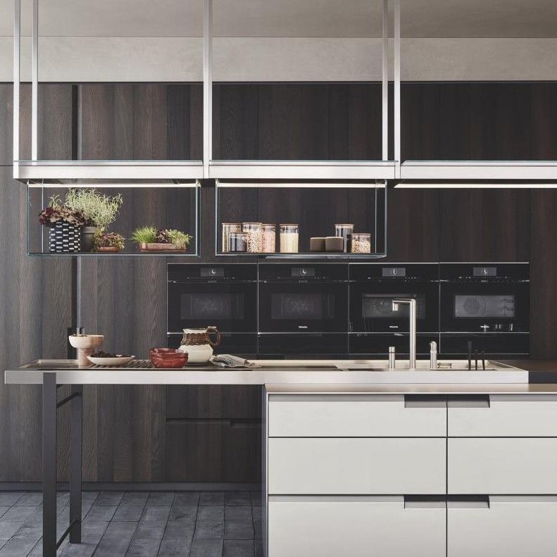 YALIG Wooden Kitchen Cabinet Sets with Waterproof Fireproof Advantage and Blum Hardware