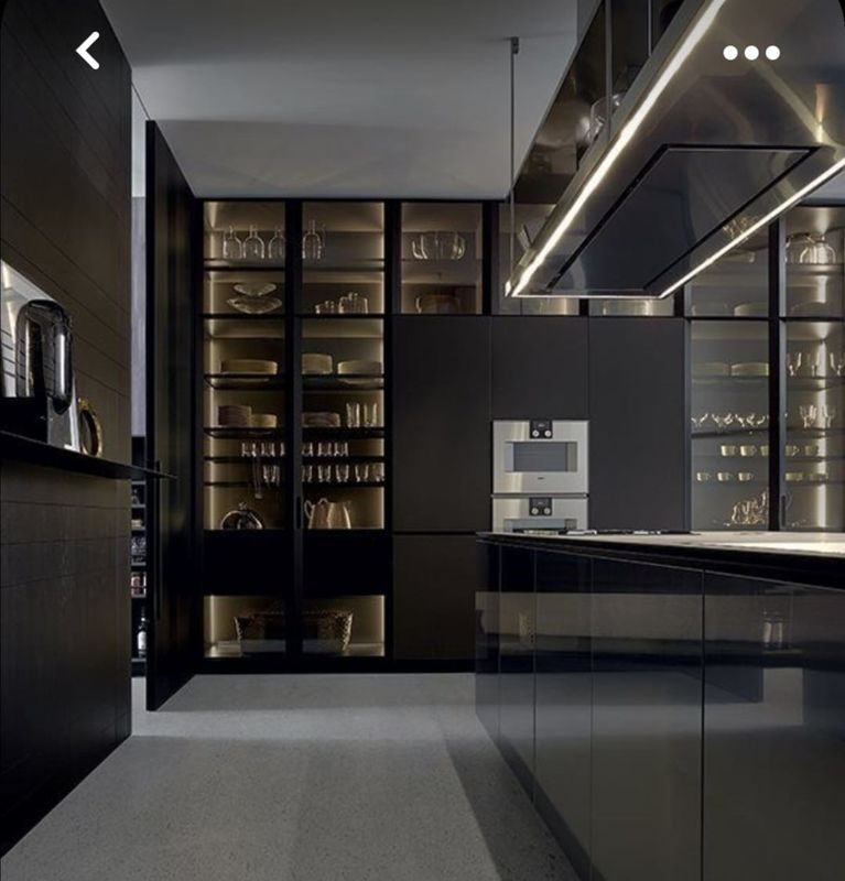 High Gloss Acrylic Dish Dryer Cabinet for Quartz Stone Countertop in Single Kitchen