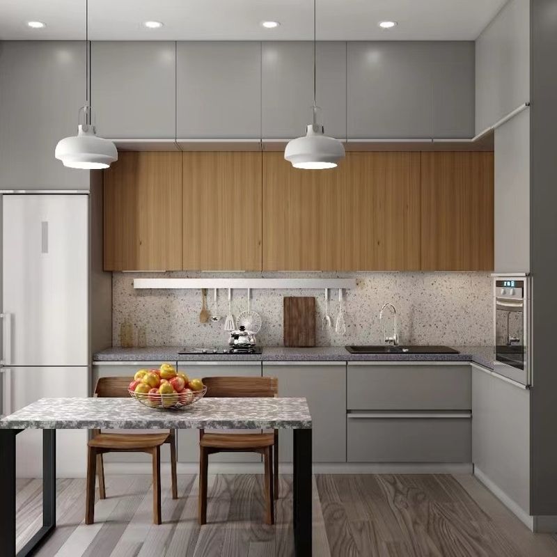 Waterproof Gray YALIG Glass Panels Handles for Kitchen Cabinet Replacement Advantage