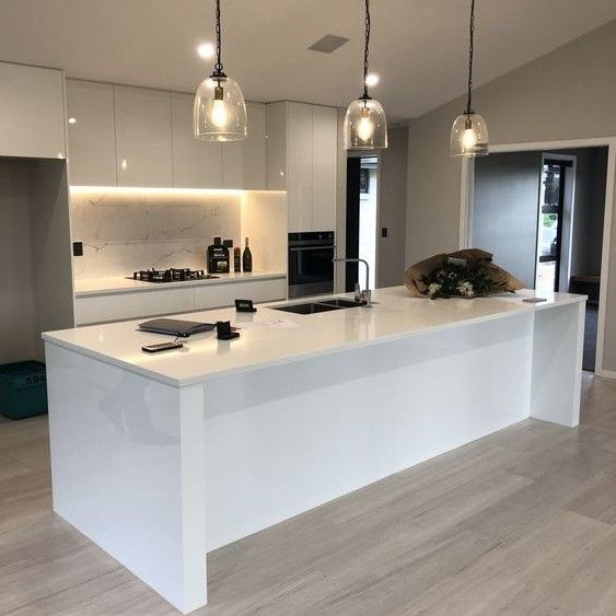 Storage Mdf Lacquer Kitchen Cabinet with PVC Membrane Door Panel Surface Treatment