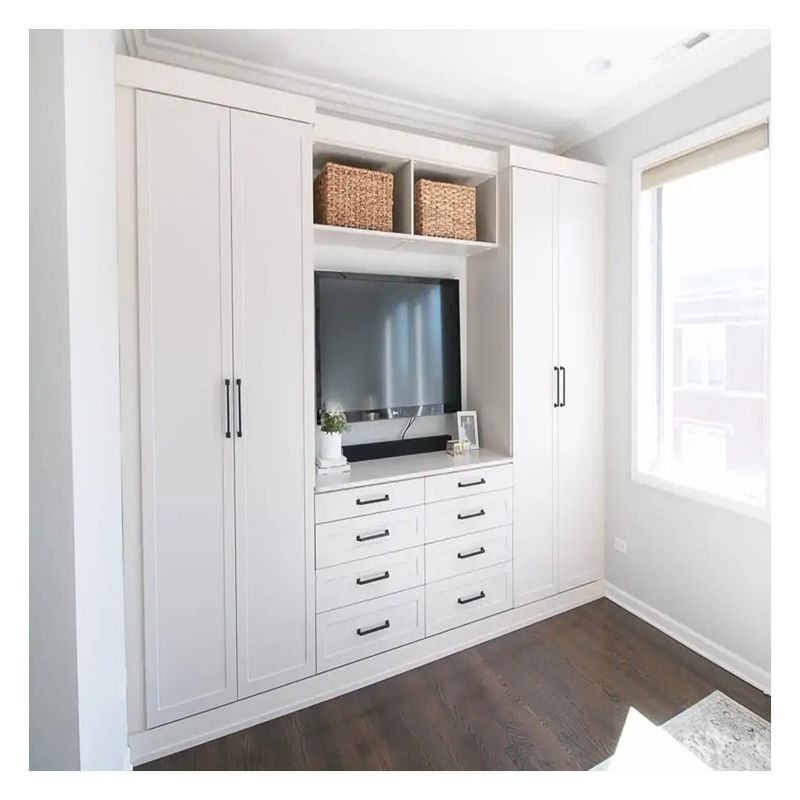 Mail Packing N Modern Minimalist Style Wardrobe for Bedroom Furniture in Apartment