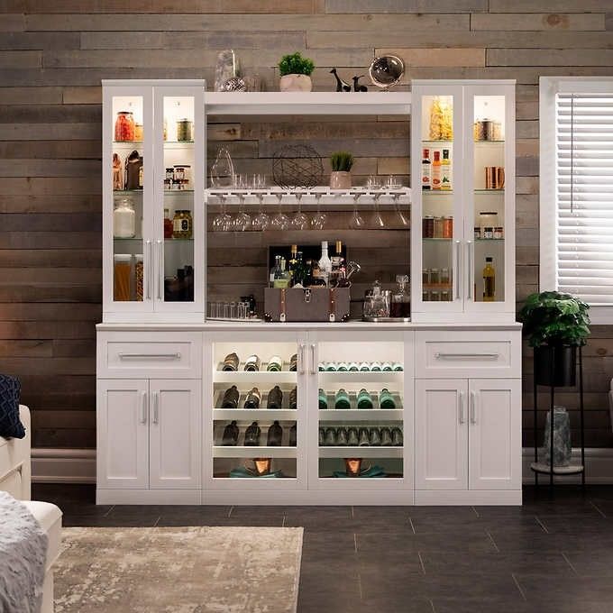 Customized Color Modern Furniture Wine Bar Cabinet for Living Room Decor Furnishing
