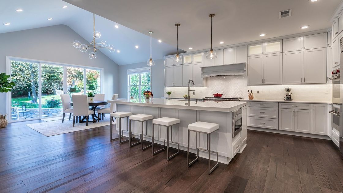 Easy Cleaning Modular Shaker Kitchen Cabinets with Custom Size and Plywood Carcase