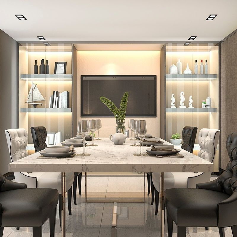 Customized High End Modern Design Furniture Display Cabinet for Dining Room OEM ODM