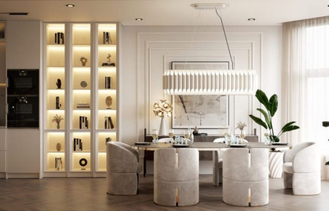 Customized High End Modern Design Furniture Display Cabinet for Dining Room OEM ODM