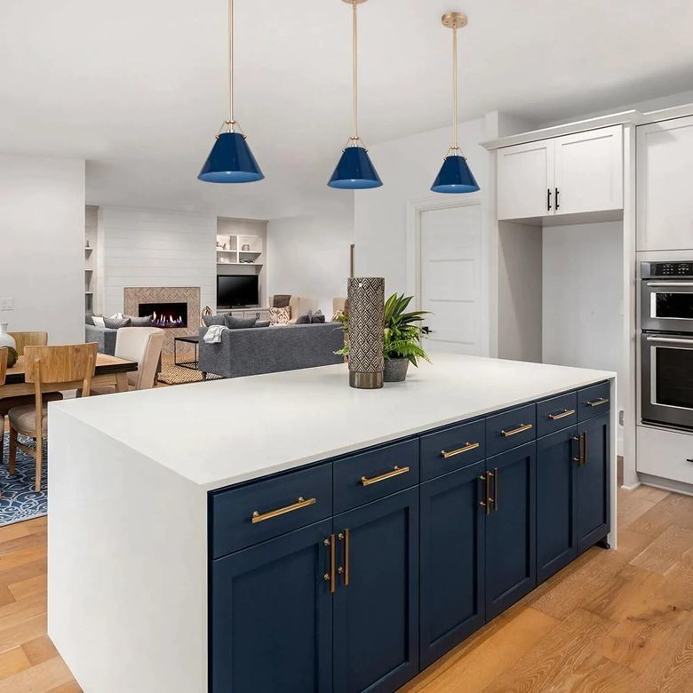 Acrylic Door Panel Surface Treatment Kitchen Cabinet for Modern Home or Restaurant