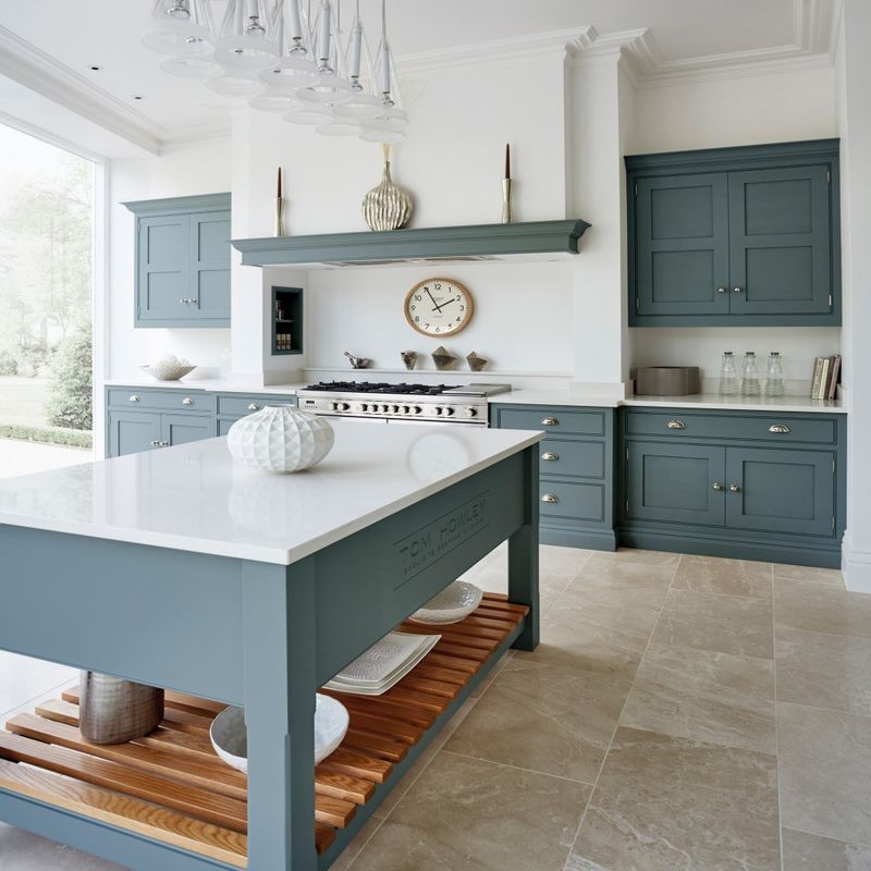 Acrylic Door Panel Surface Treatment Kitchen Cabinet for Modern Home or Restaurant