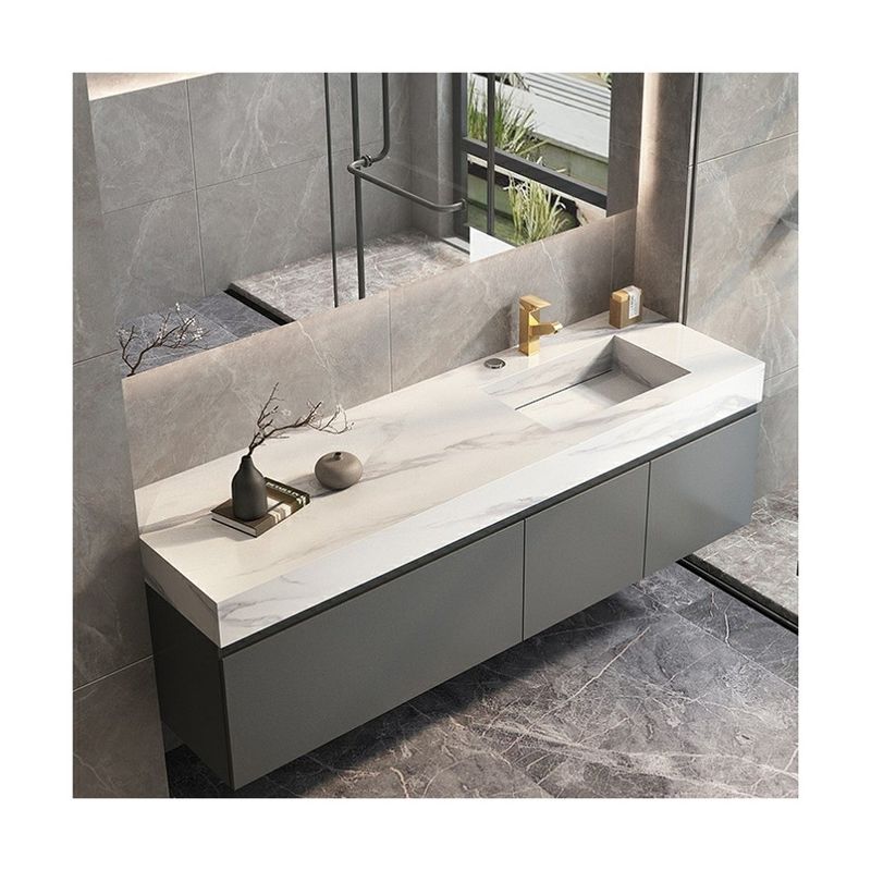 Customized Made customized order Bathroom Vanity Cabinet for Popular Luxury Hotel Furniture