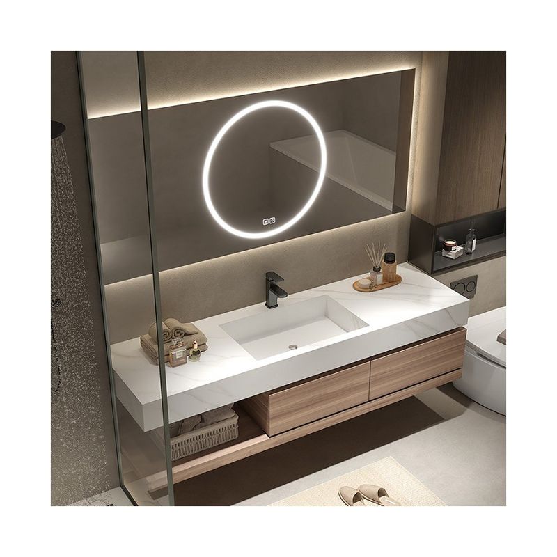 Hotel Furniture Euro Style Bathroom Vanity with Modern Design and Width of 38-46