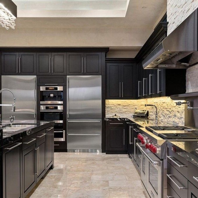 Smart Corner Swivel Basket Addition to Modern Kitchen Cabinets with Modular Design