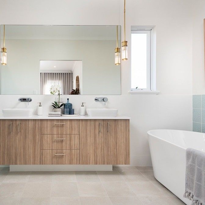 Small Rectangle Wall Hanging Bathroom Vanity Sink with Bath Tub and Mirror Included