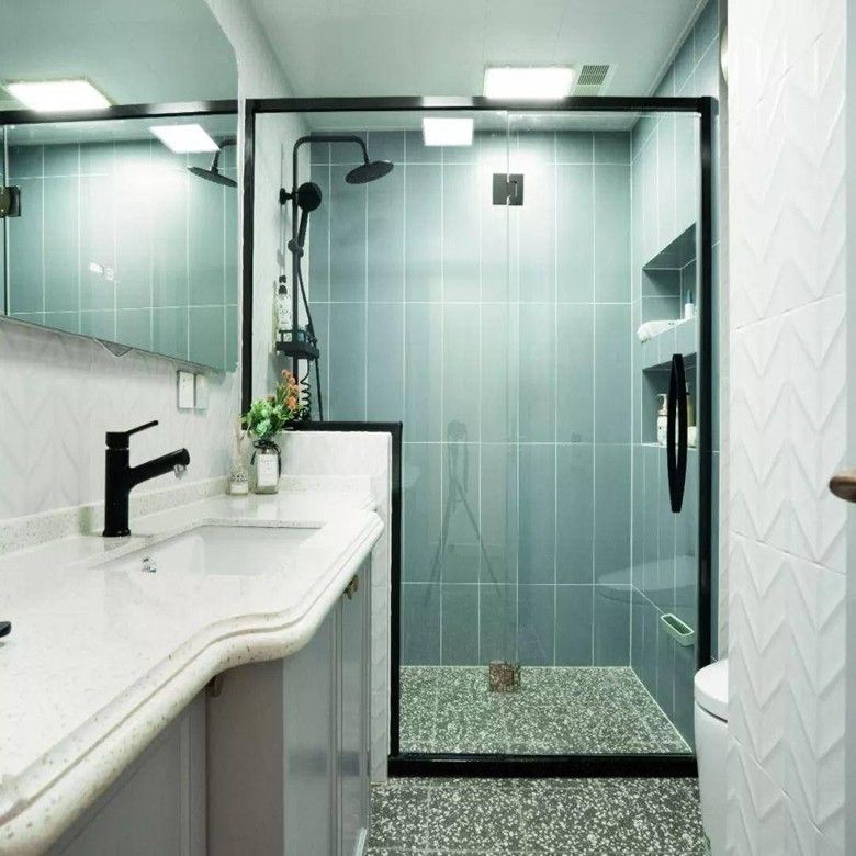 Contemporary Wall Mounted Bathroom Vanity Set With Smart Mirror Cabinet Width 38-46