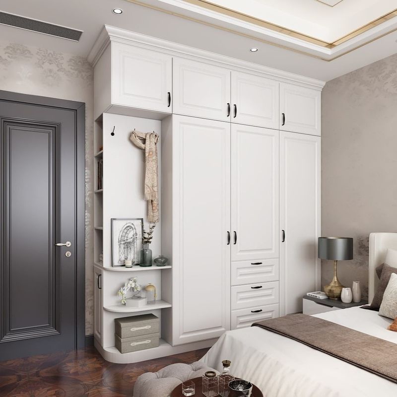 Custom High End Mr Hdf Board Bedroom Apartment Wardrobe Closet for Home Villa Hotel
