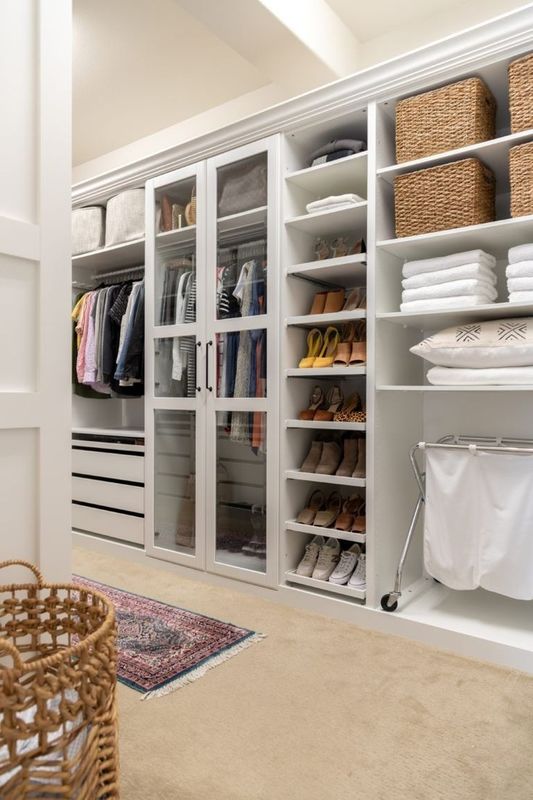 Mail Packing N High End Bedroom Wardrobe Closets with Modern Material MR HDF Board