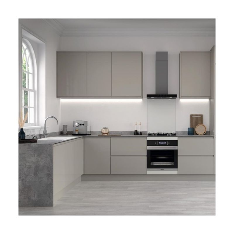 Veneer Finished Door Modern Complete Kitchen Cabinet Set with Sink from Turkey's Top