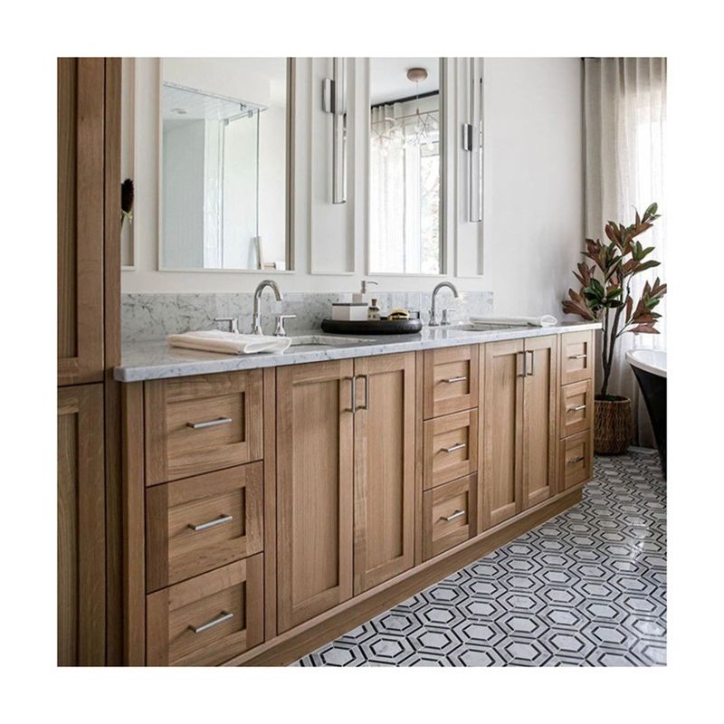 30-48 Inch MDF Cabinet Standing Vanity Chinese Bathroom Vanity with Sink and Mirror