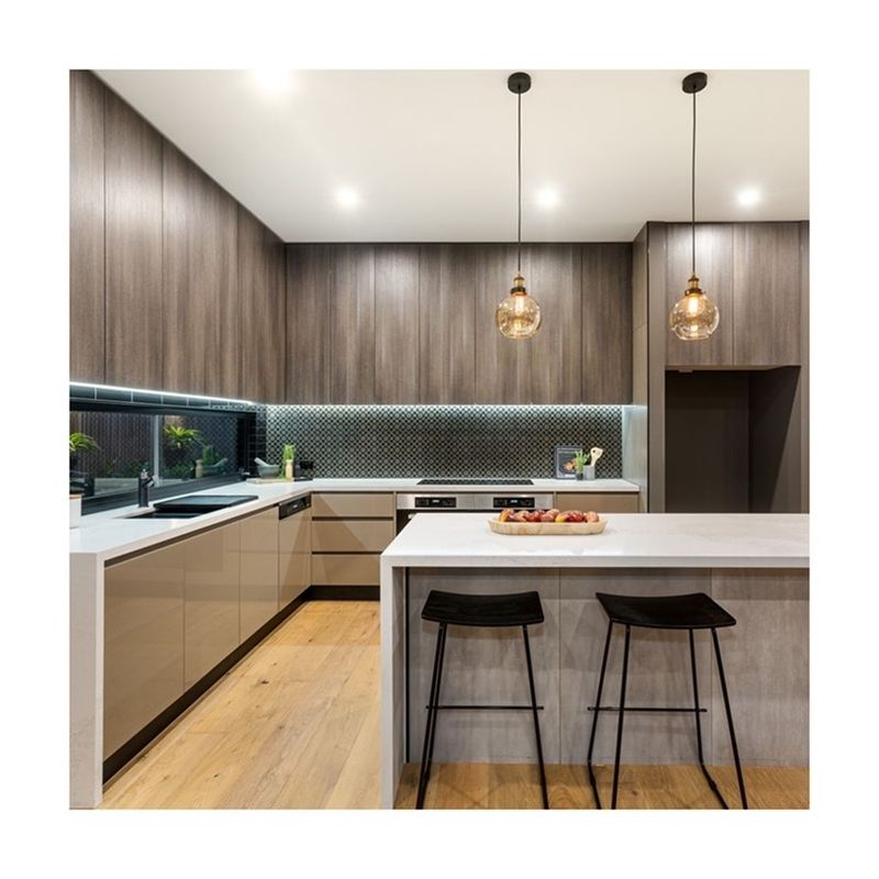 Blum Hardware YALIG Custom Size Modular Fiberglass L Shape Ss Kitchen Cabinet Highly