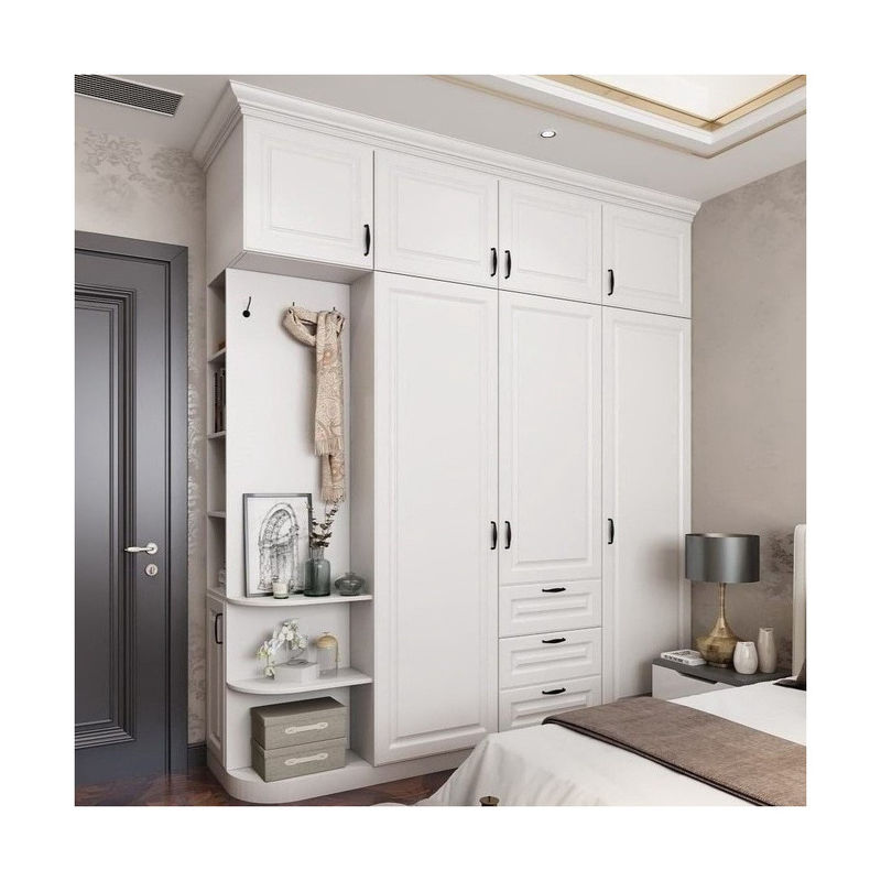 Contemporary Design 2024 MR HDF Board Wooden Clothes Wall Wardrobes for Home Furniture