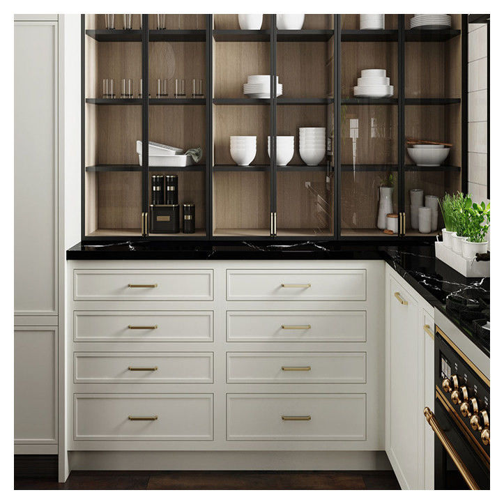 Apartment Shaker Style Standard Modular Solid Wood Kitchen Cabinet Doors And Drawer Fronts