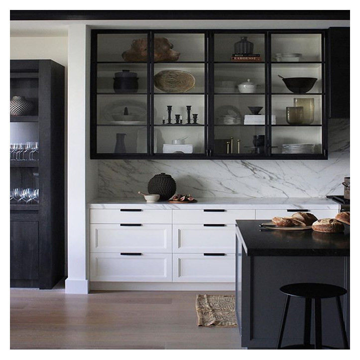 Apartment Shaker Style Standard Modular Solid Wood Kitchen Cabinet Doors And Drawer Fronts