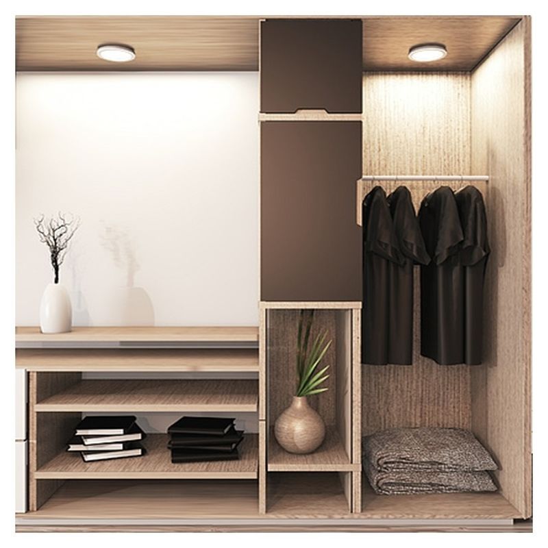 Modern Style Wooden Clothes Closet Custom Luxury Design for Home Villa Hotel Apartment