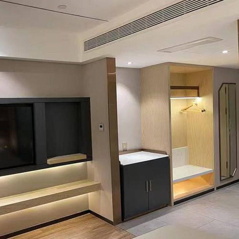 Modern Style Wooden Clothes Closet Custom Luxury Design for Home Villa Hotel Apartment