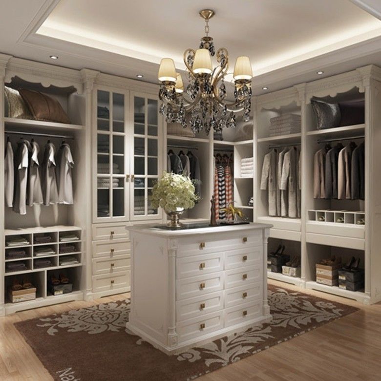 Wood Style PANEL Big Corner Open Wardrobe Cabinet for Home Villa Hotel Apartment Bedroom