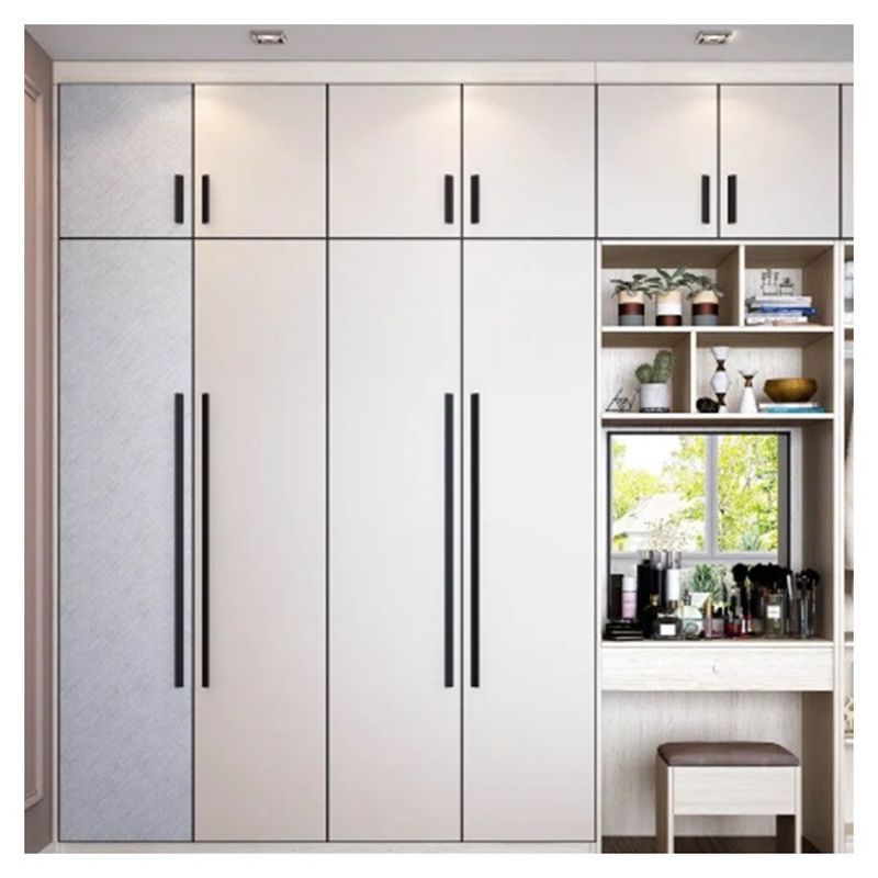 Single Door Cloth Hanging Design DIY Designer Wardrobe For Clothes in a Modern Villa