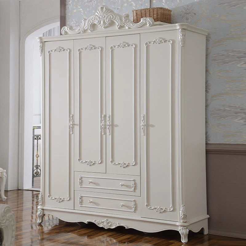 MR HDF Board Wooden Wardrobe Closet for Bedroom Large Storage Space and Durable Design