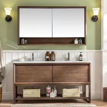 Small Bathroom Design Ideas with Wall Mounted Installation Type and Basin Included
