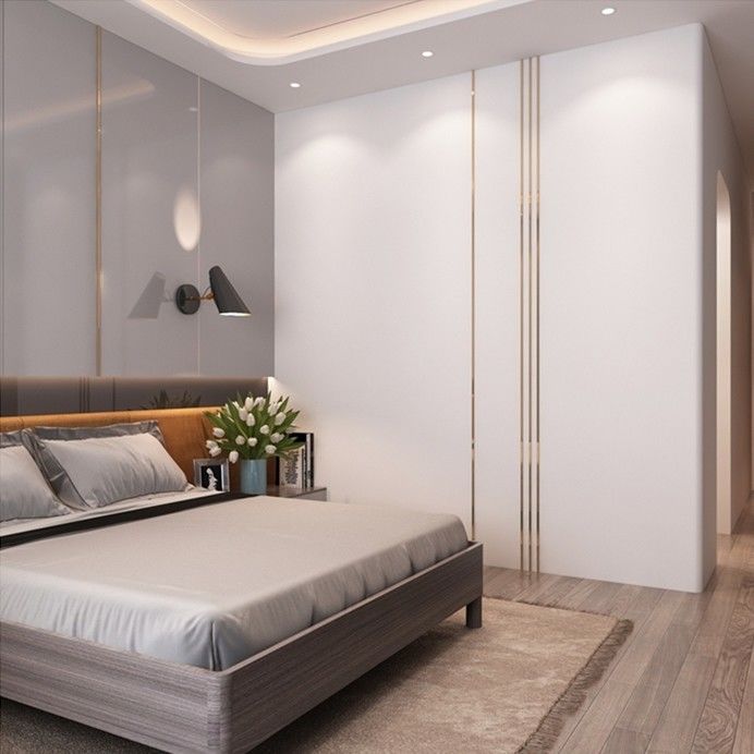 Wood Style PANEL Trend Professional Wardrobe for Bedroom Closet and Living Room Furniture