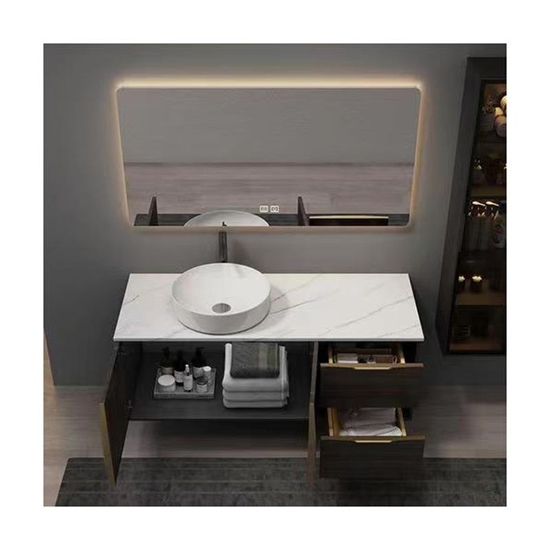Rectangle Double Side Cabinet Waterproof Bathroom Vanity with Mirror Include Mirror Yes
