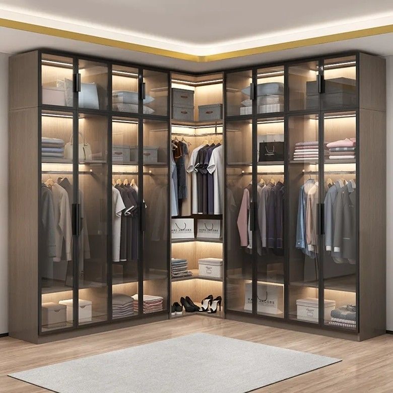 YALIG's Modern L-Shaped Corner Wardrobes The Perfect Combination of Form and Function