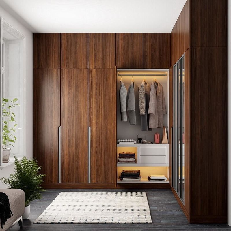 YALIG's Modern L-Shaped Corner Wardrobes The Perfect Combination of Form and Function