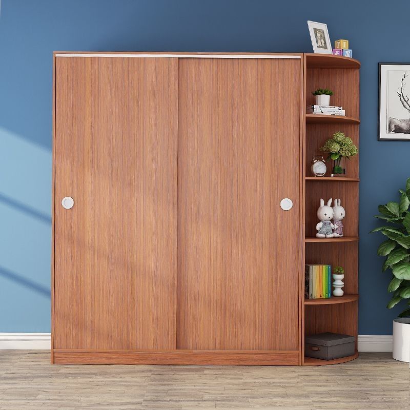 Modern Bedroom Set with 2 Door Wardrobe Almari Furniture Customizable and Modern OEM ODM
