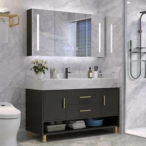 YALIG Luxury Bathroom Furniture Cabinet with Customized Color and 38-46 in Width