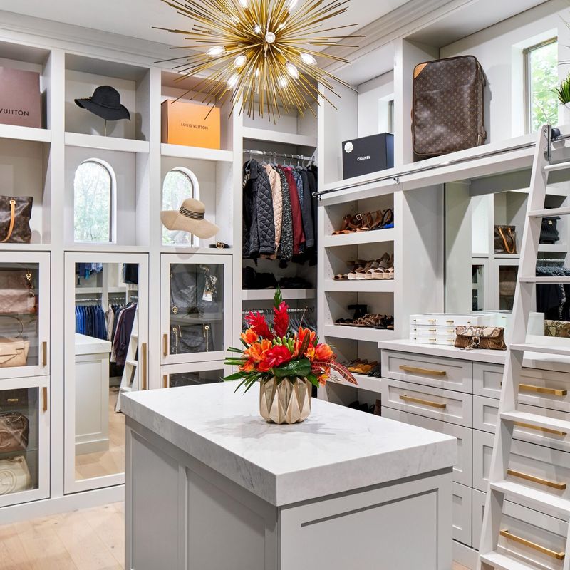 Bedroom Furniture Modern Small L Shape Walk in Closet Wardrobe for Bedroom Solution