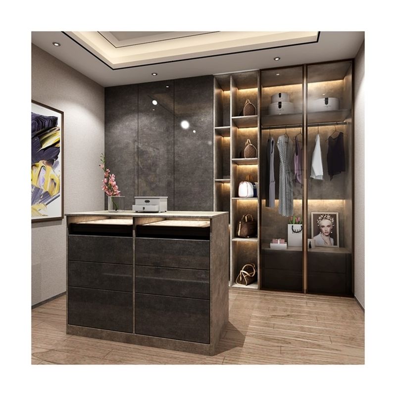 Customizable Modern Style Bedroom Set with 2 Door Wardrobe Almari Furniture by YALIG