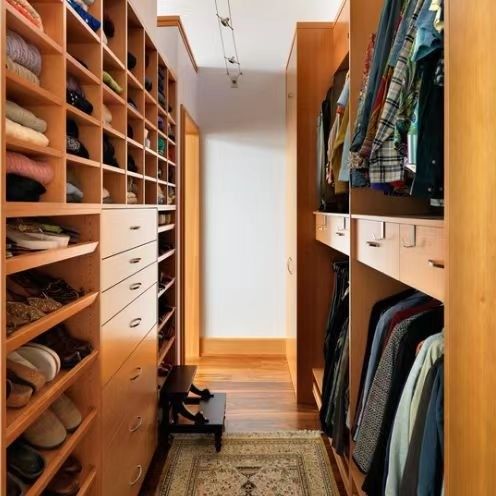 Contemporary Design Style Custom Walk In Wardrobe Closet for Modern Bedroom Furniture