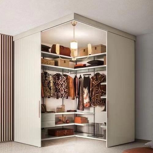 Contemporary Design Style Custom Walk In Wardrobe Closet for Modern Bedroom Furniture