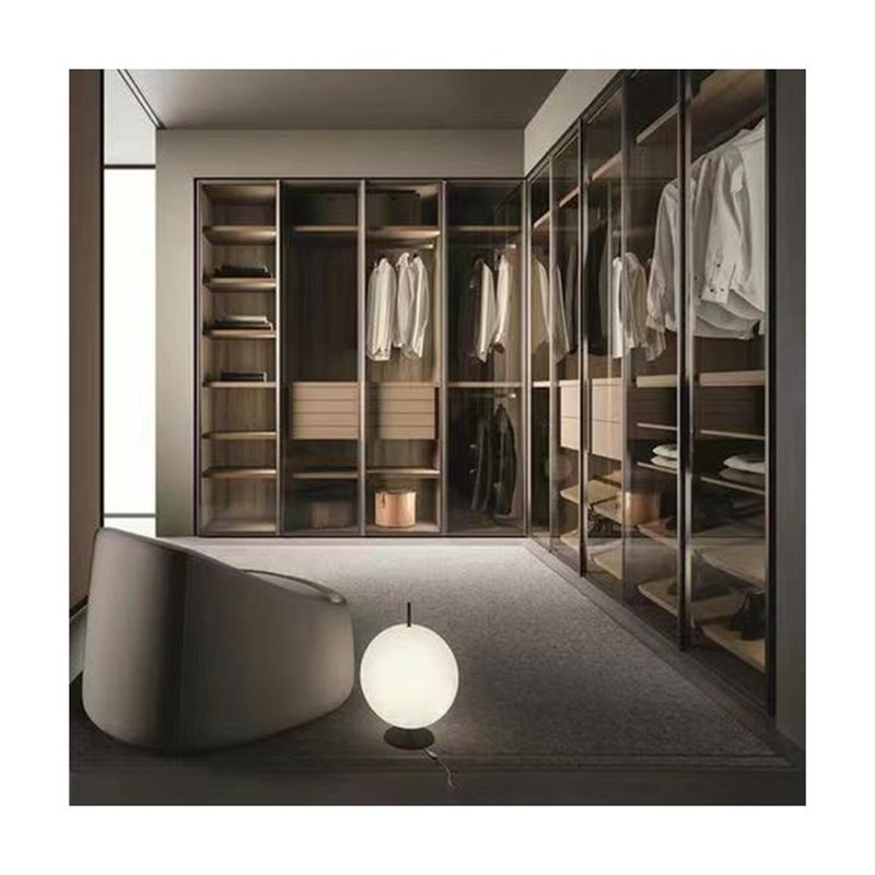 Portable Armoire Wardrobe Closet Cabinet YALIG Custom Open Design for Wood Wardrobe