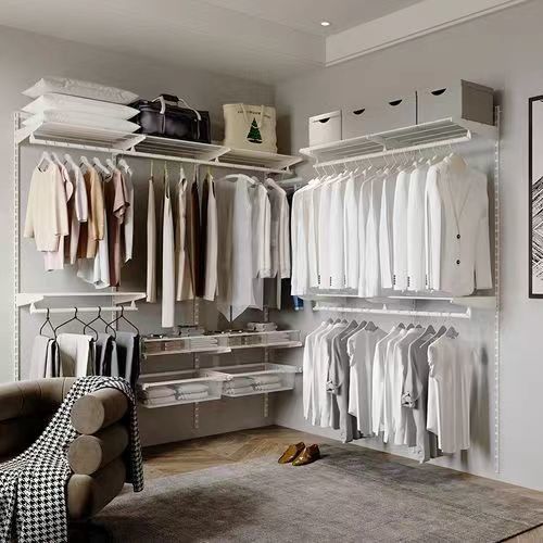 Portable Armoire Wardrobe Closet Cabinet YALIG Custom Open Design for Wood Wardrobe