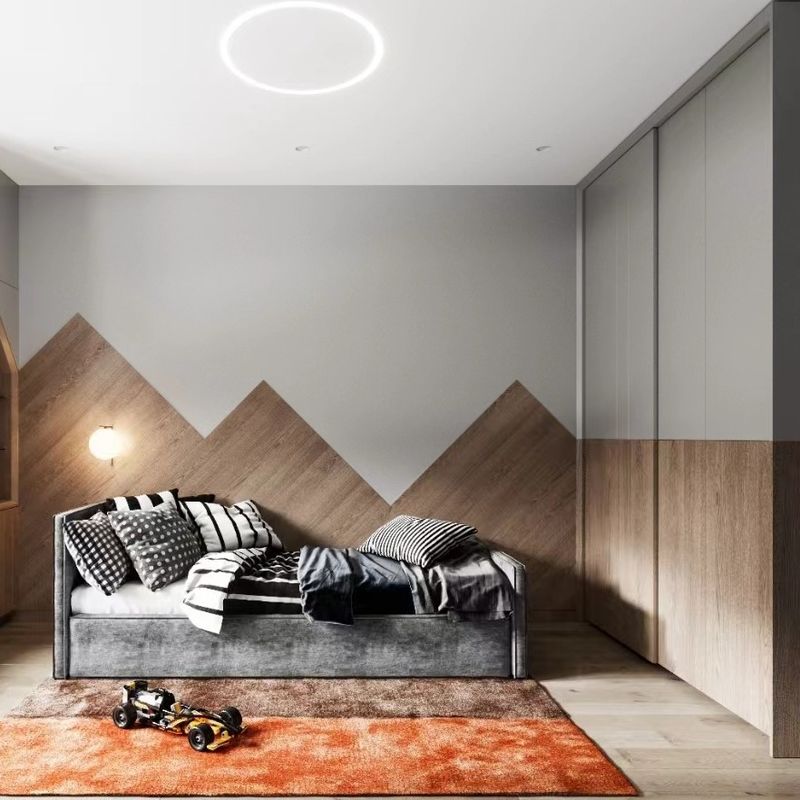 Customized Bedroom Furniture Wooden Wardrobe with Two and Three Door Designs by YALIG