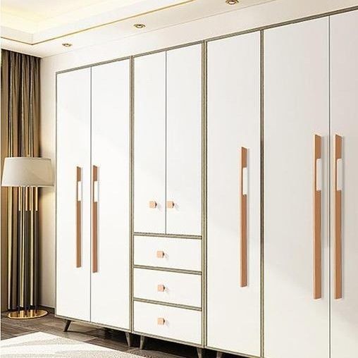 YALIG 2024 European Style Matte Lacquer Walk-in Closet and 2D / 3D for Home Furniture